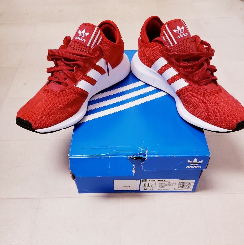 11 1/2 Like New Adidas "Swift Run X" - image 6